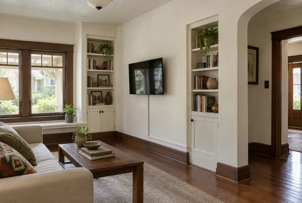 TV mounted in a typical San Fernando home — Santa Clarita TV Mounting